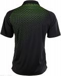 Prince Graphic Polo Czarny/Zielony